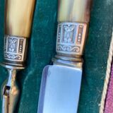 Old service cutlery box
