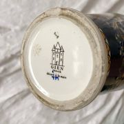 Renaissance decorated earthenware amphora vase from Gien