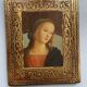 Painting old florentine wooden painting
