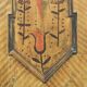 Painted Folk Art Bridal Cabinet 1815