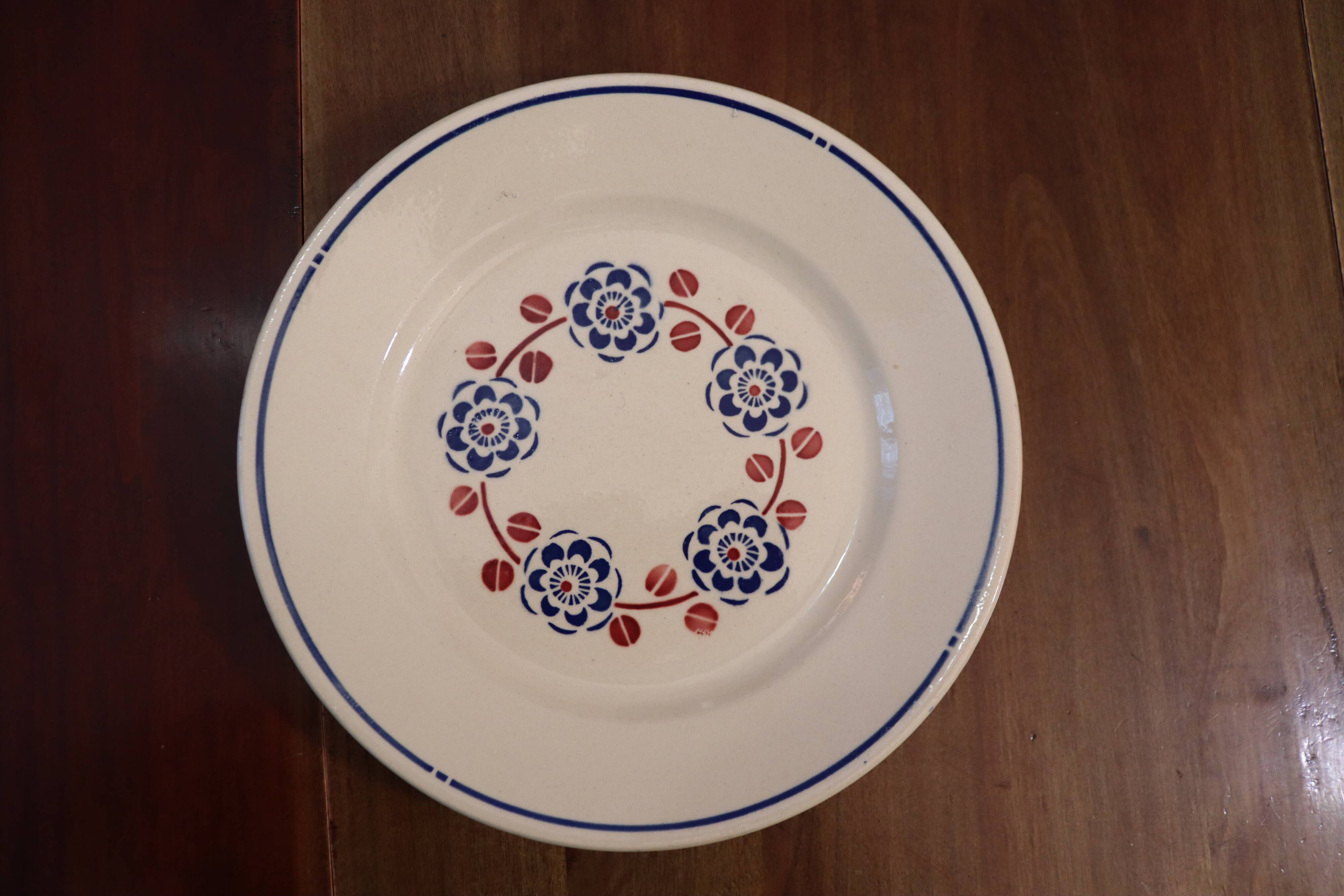 Assiettes à dessert badonviller