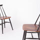 Pair vintage chairs ilmari tapiovaara for asko 1960s finland