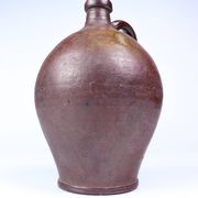Old enamelled stoneware jug