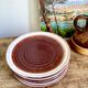 Set of 15 cm ceramic bread plates