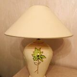 Ancienne lampe à poser émaux de Longwy