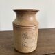 Vintage french stoneware ceramics set – mineral earth