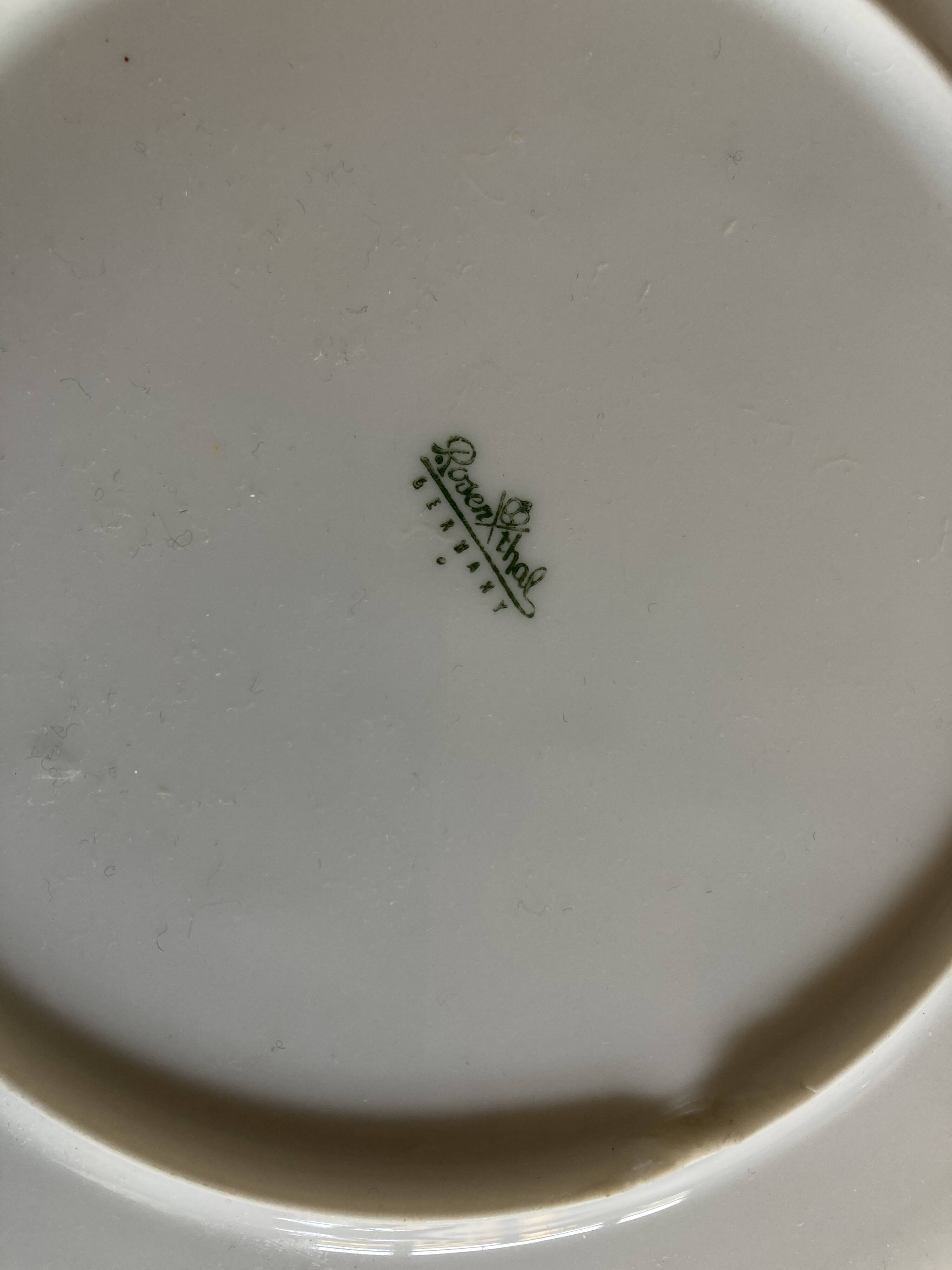 Set of 4 Bjorn Wiinblad Rosenthal plates 1960 Scandinavian