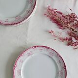 Set of 7 iron earth plates Onnaing Narcisses