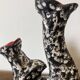 Paire de vases Vallauris, modèle A84, FAT LAVA
