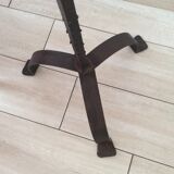 Floor lamp in wrought iron
