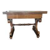 Mahogany veneer side table - 1900s period