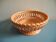 Old basket bowl earthenware vintage decorative earthenware basket
