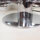 Unique & exceptional Italian 1960s Space age chrome table lamp