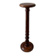 Colonne bois sculpté vintage