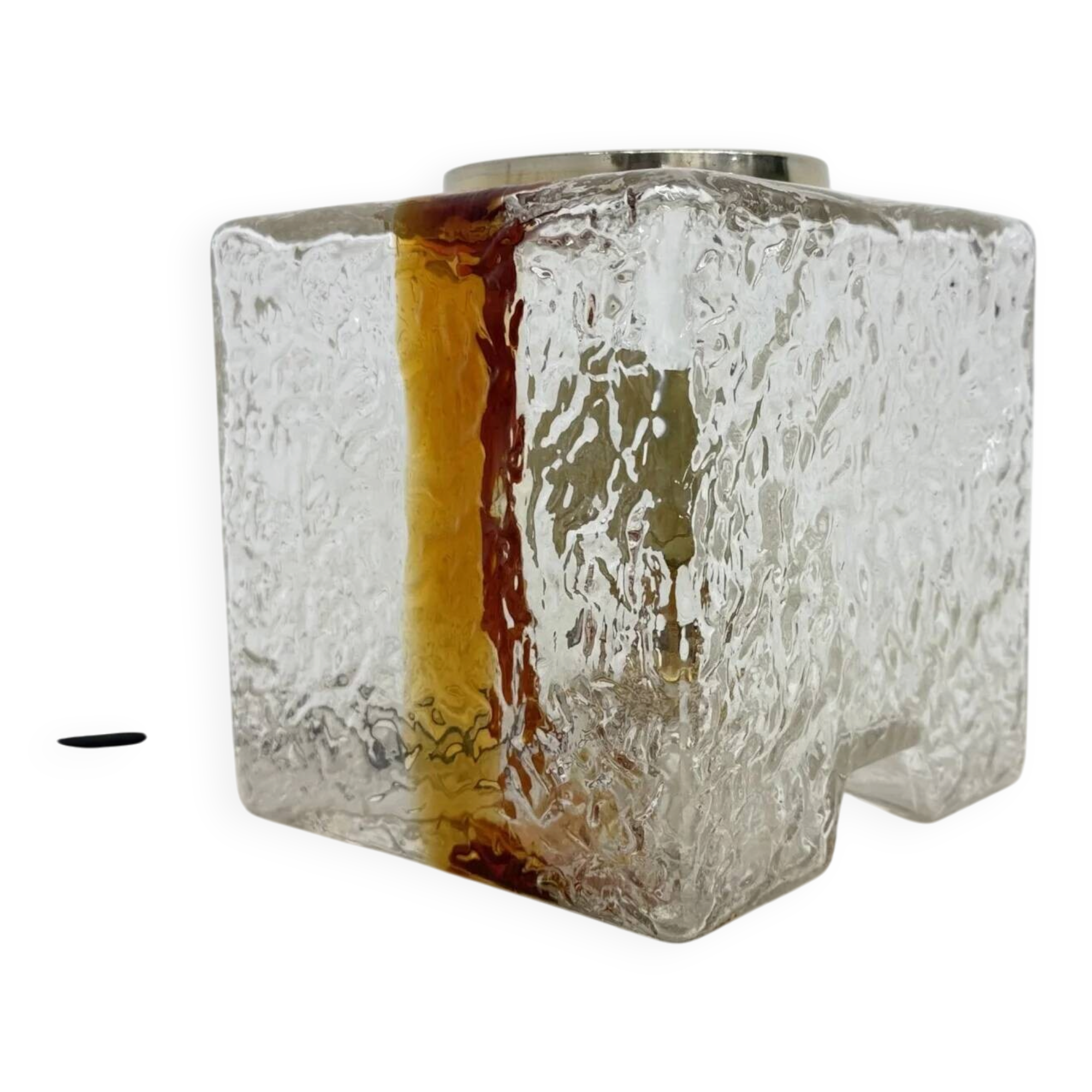 Murano glass table lamp by Toni Zuccheri for Mazzega, 1970s