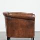 Sheepskin Leather Club Chair