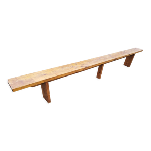 banc 3m50 en bois batteuse