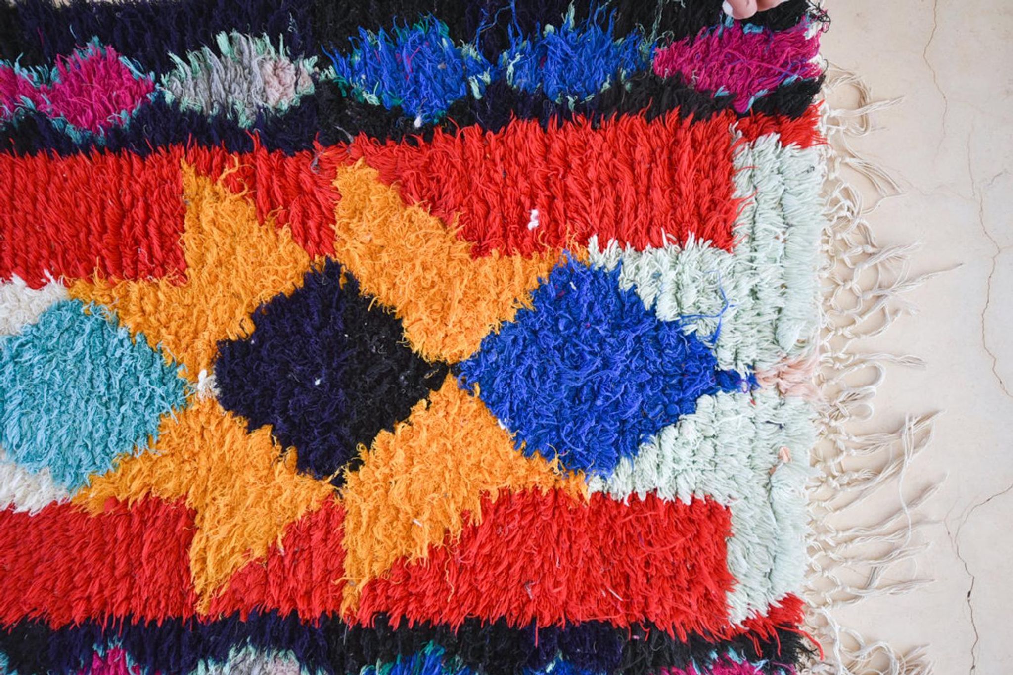 Carpet boucherouite 85x243cm