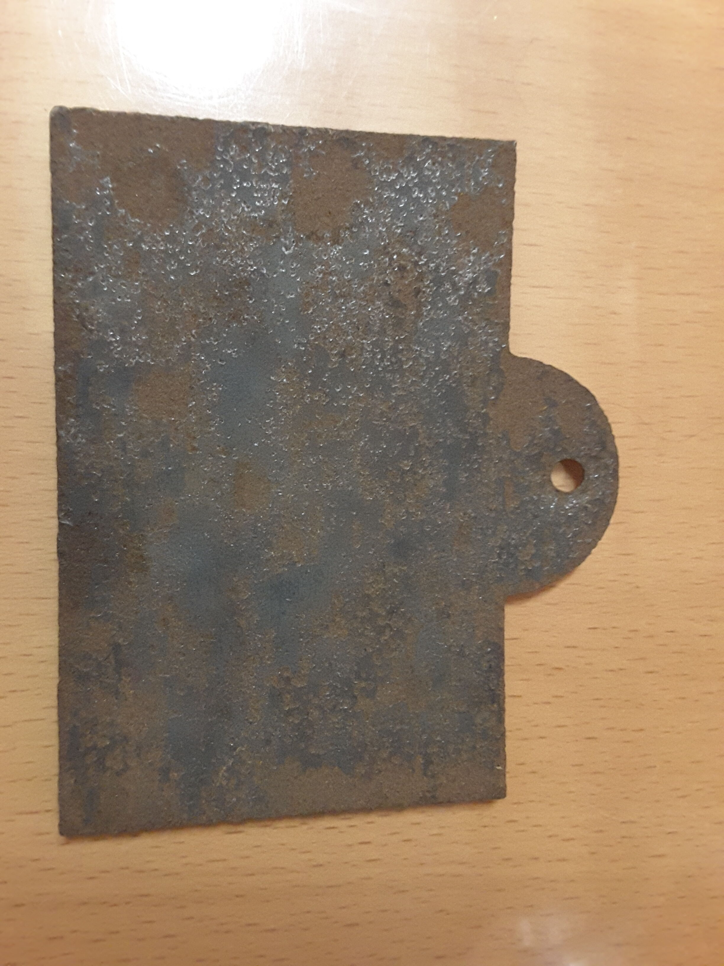 Plaque  émaillée