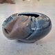 Glazed ceramic vase by Nadia and Alain Pinel