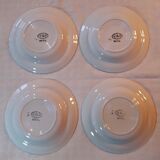 4 Amandinoise soup plates