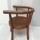 Fauteuil enfant bois courbé années 50-60