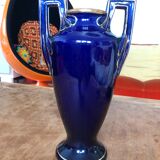 Art deco vase faience of vierzon louis gueule
