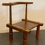 Traditional old Baoulé chair