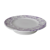 Presentation plate on foot shower