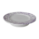 Presentation plate on foot shower
