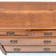 Commode en bois naturel