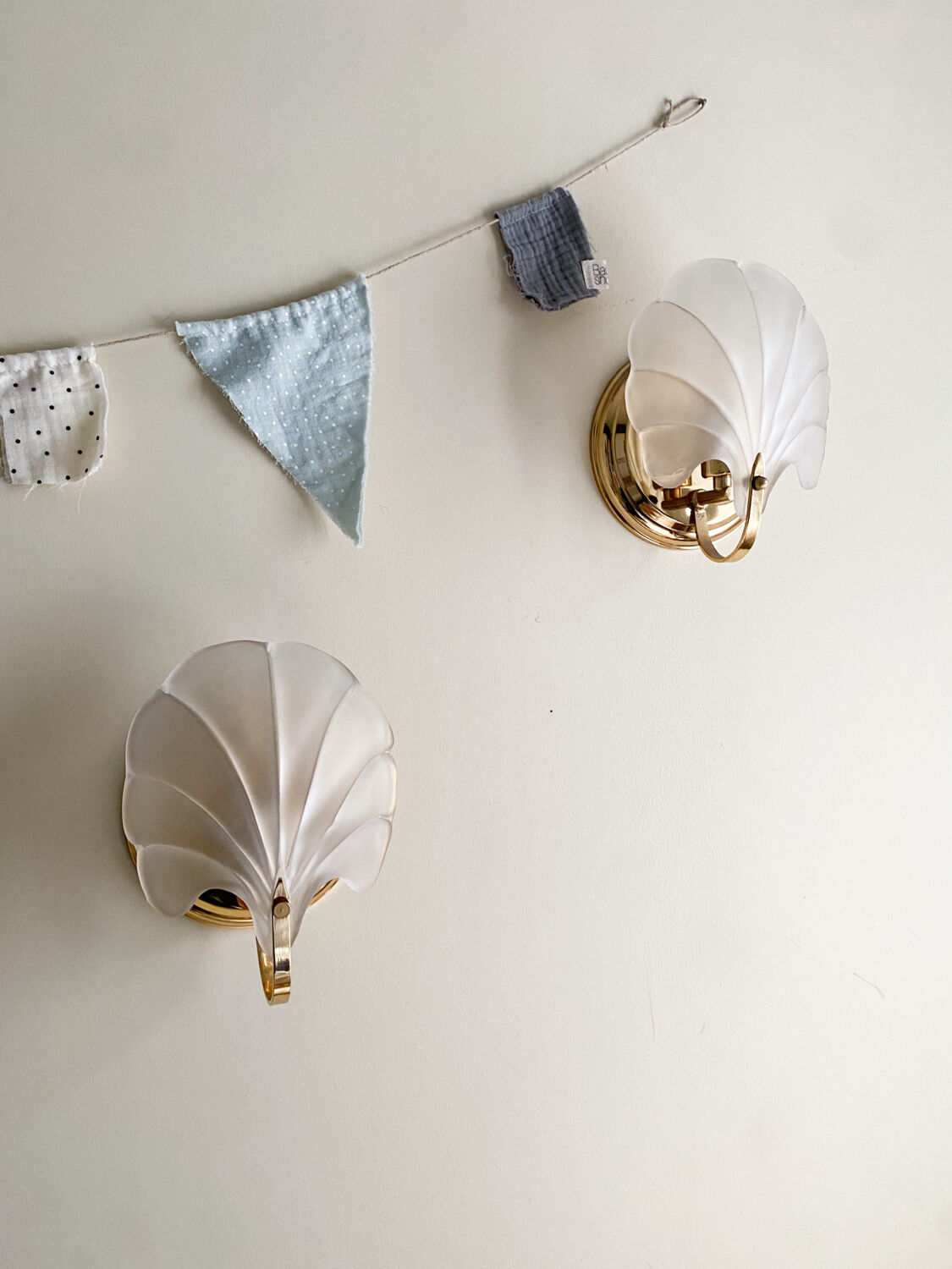 Shell sconces