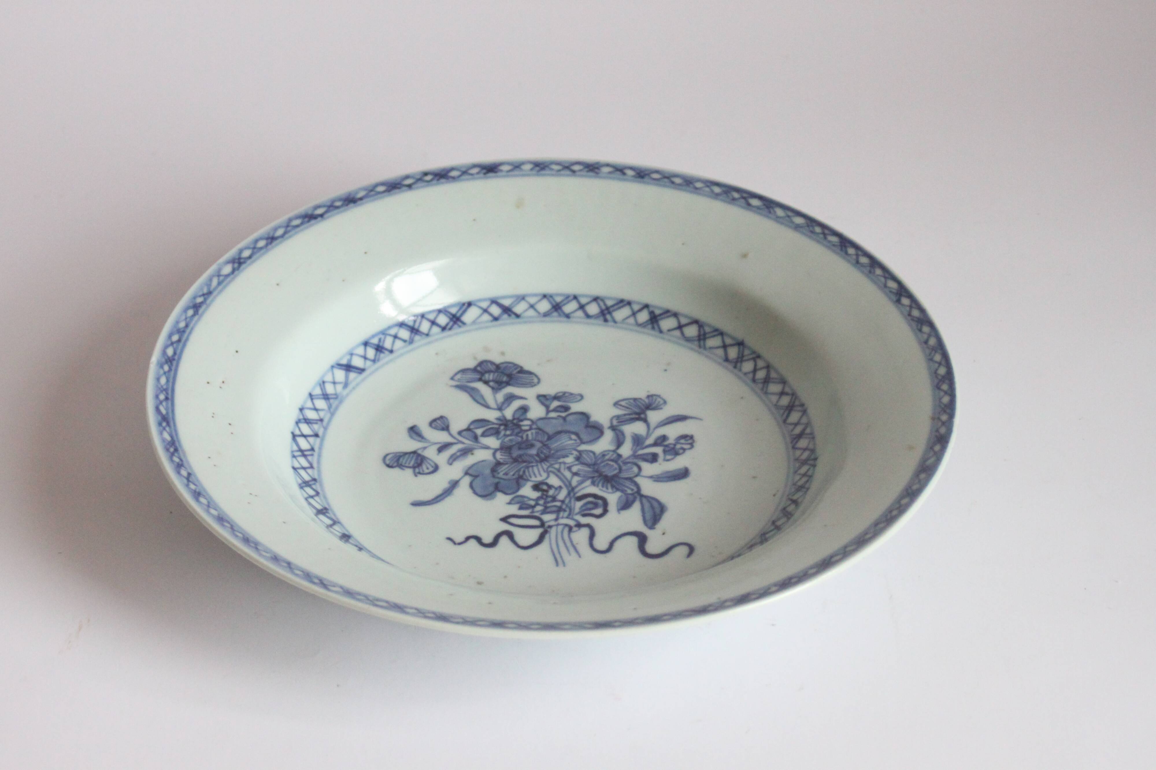 Qianlong export porcelain plate, China 18th