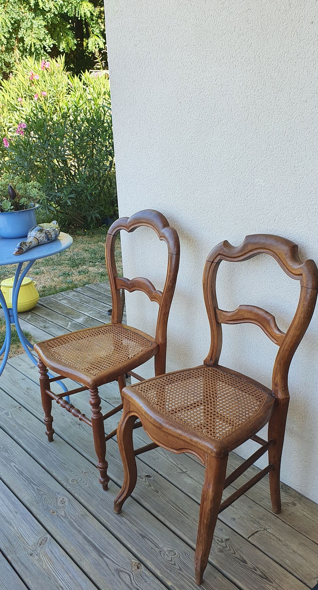 Paire de chaises Louis Philippe