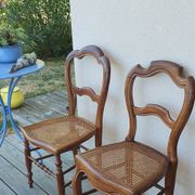 Paire de chaises Louis Philippe