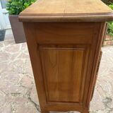 Vintage solid wood bedside table