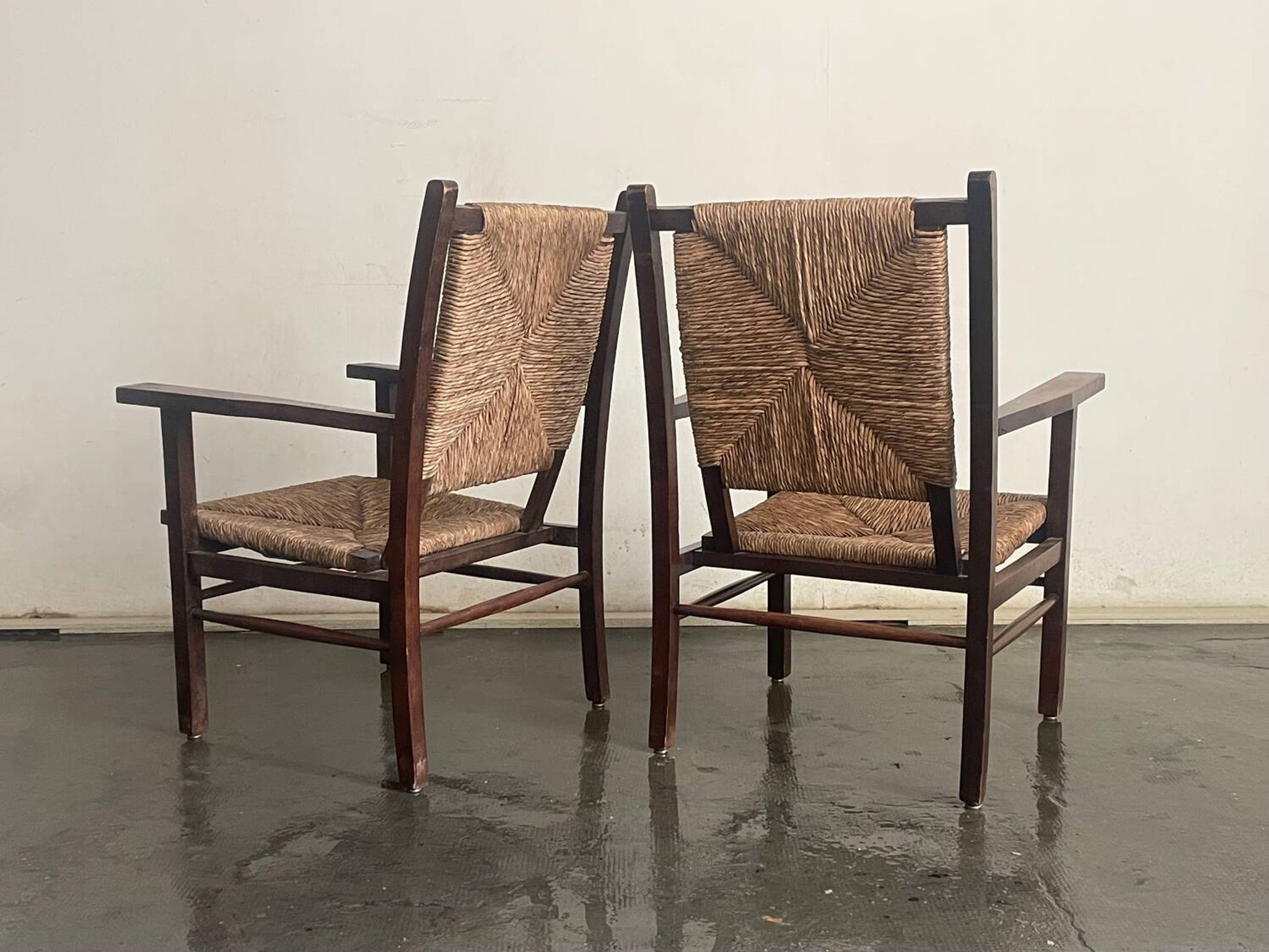 Pair of vintage armchairs