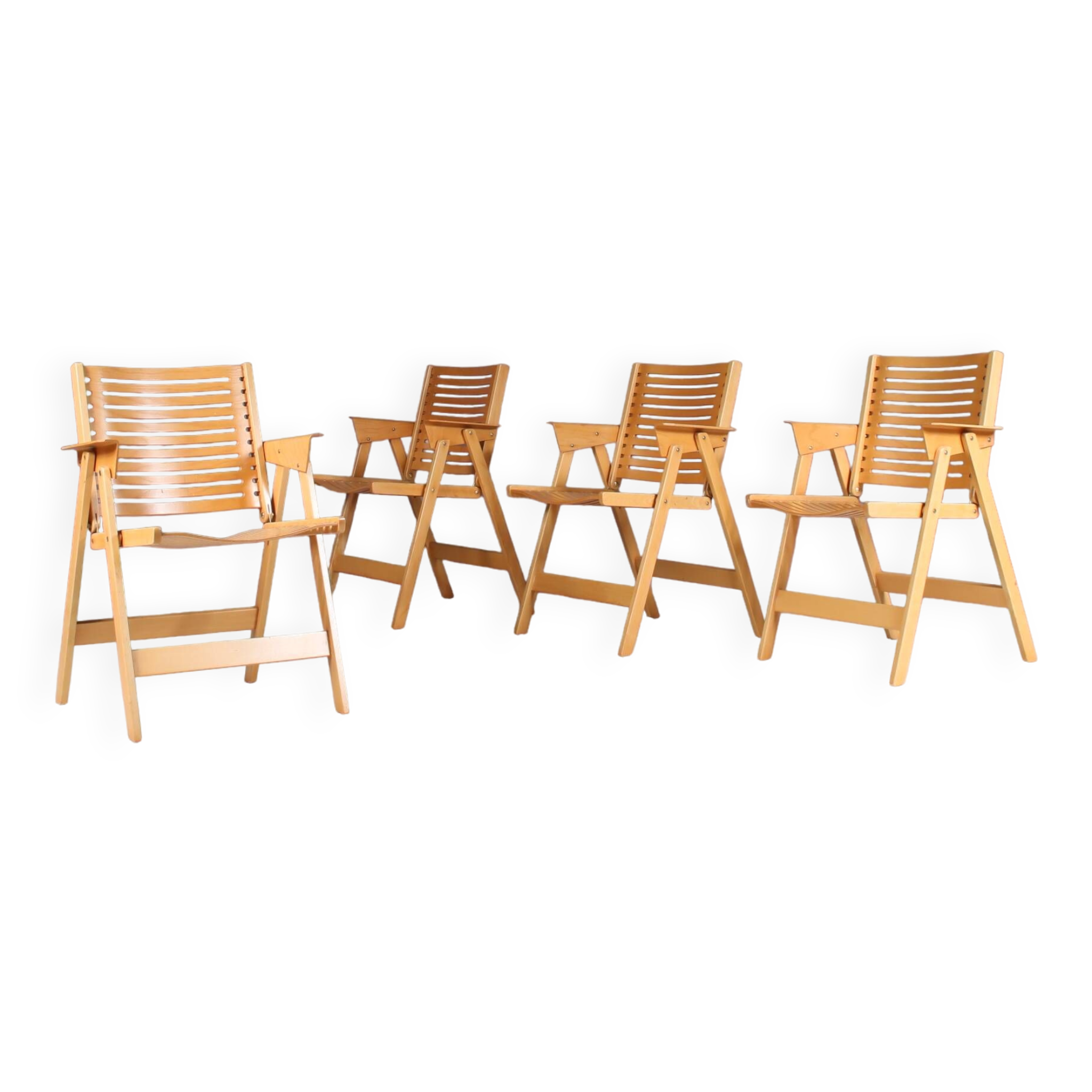 1950s “Rex” Folding Chair by Niko Kralj for Stol Kamnik, Slovenia