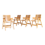 1950s “Rex” Folding Chair by Niko Kralj for Stol Kamnik, Slovenia