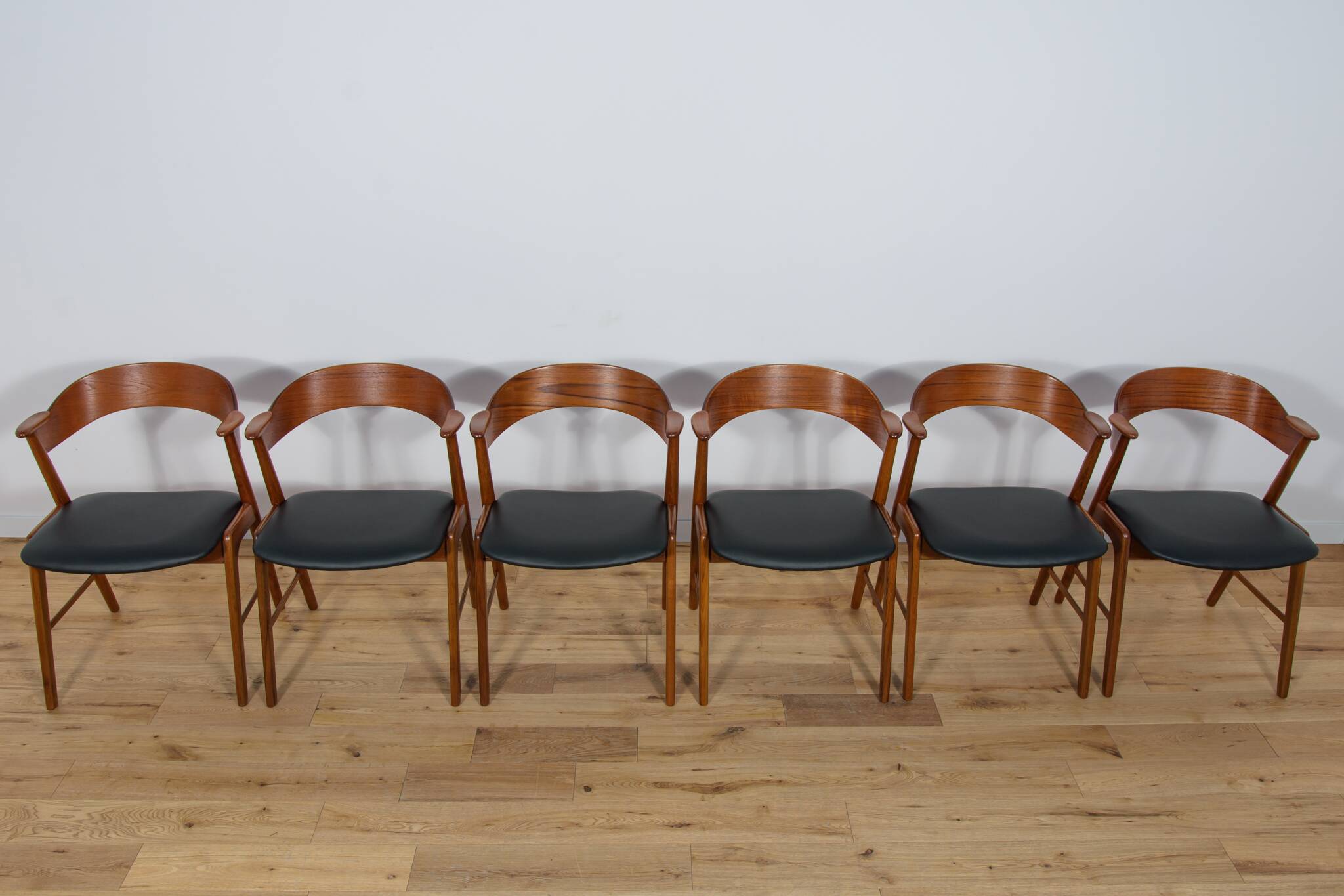 Mid-Century Danish Teak Chairs from Korup Stolefabrik, Denmark, 1960s, Set of 6