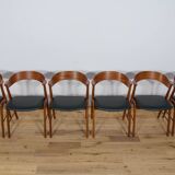 Mid-Century Danish Teak Chairs from Korup Stolefabrik, Denmark, 1960s, Set of 6