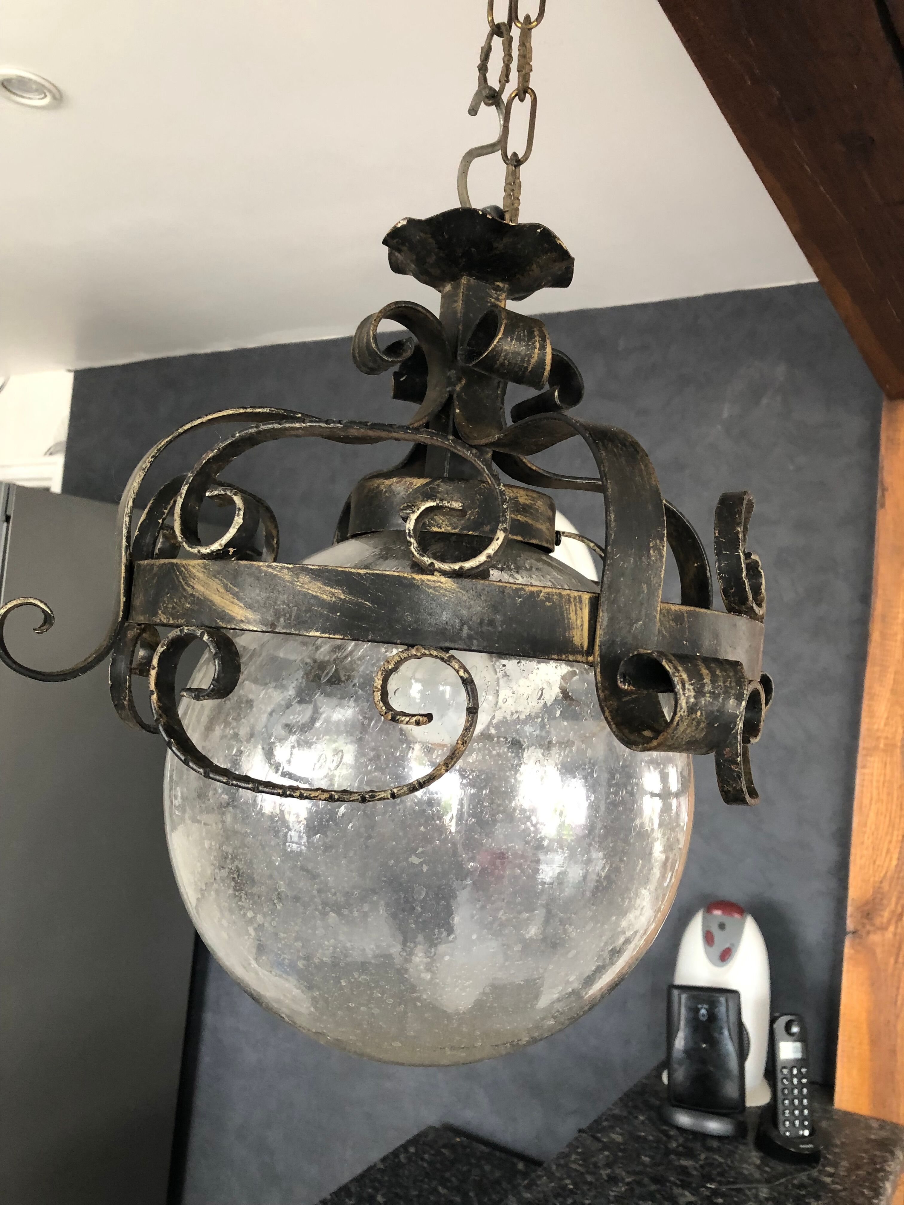 Lantern iron forge