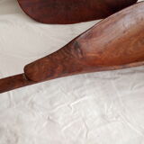 Lot of 3 African wooden dishes