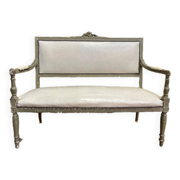 Banquette de style Louis XVI