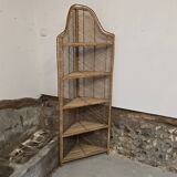 Rattan shelf, 1970
