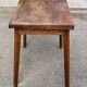Scandinavian extendable dining table with storage in 19th-century oak.