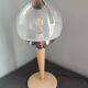 Large vintage Murano glass table lamp