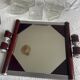 Art Deco mirrored serving tray