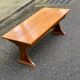 Table basse rectangulaire Louis XV en bois