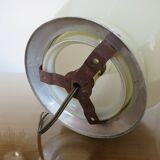 Art deco ceiling light, cream glass 30 40s